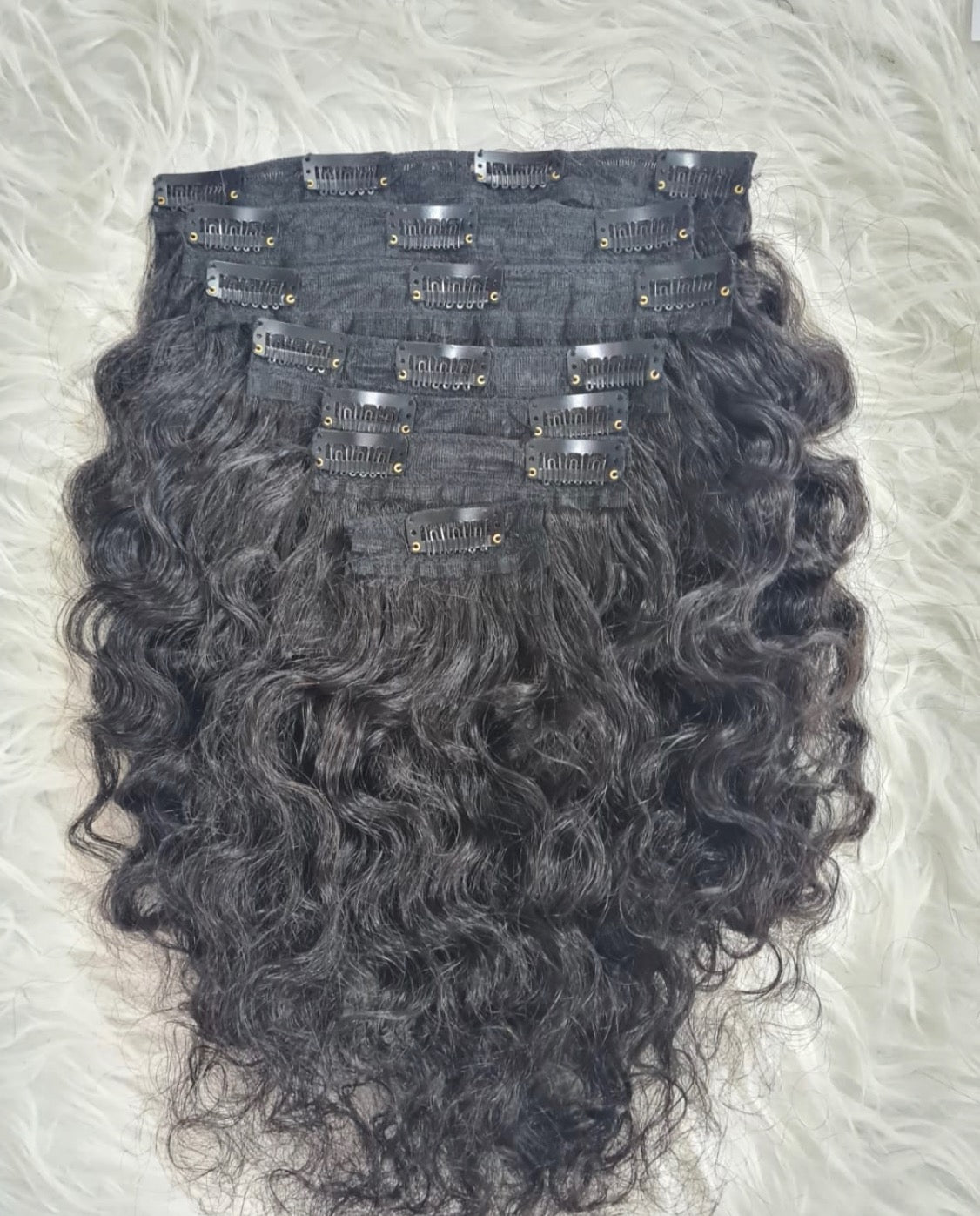 Sew Hair Extensions Charlotte NC: 100% Human Single Donor Unprocessed Clip-Ins Hair Extensions